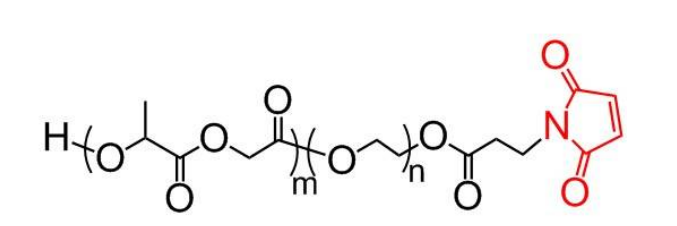 PLGA-PEG-MAL聚乳酸-羟基乙酸共聚物-聚乙二醇-马来酰亚胺齐岳生物供
