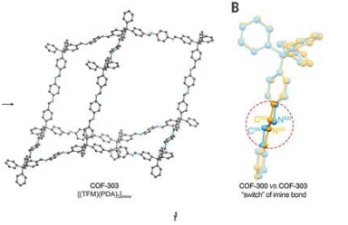 COF-300和COF-303 共价有机骨架材料