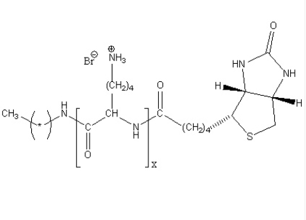 Poly(L-lysine hydrobromide) Biotin