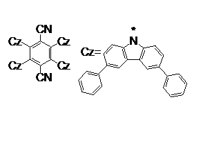 1416881-55-4 2,3,5,6-四(3,6-二苯基-9-咔唑基)-对苯二腈