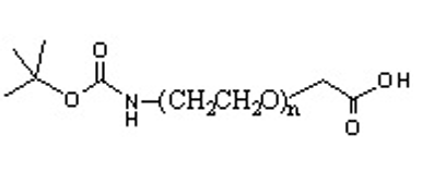 Boc保护-氨基-聚乙二醇-羧基 Boc-NH-PEG-COOH