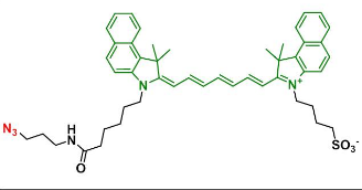 ICG-azide 叠氮功能化修饰的近红外染料