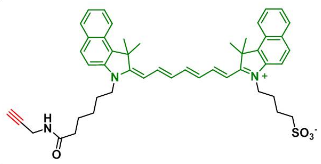 ICG-alkyne 1622335-41-4 炔基修饰的近红外染料
