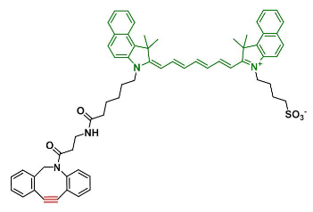 ICG-DBCO 近红外染料修饰点击化学试剂