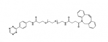 Tetrazine-PEG-DBCO