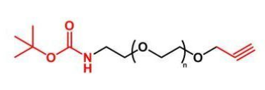 Alkyne-PEG-NH-tBOC