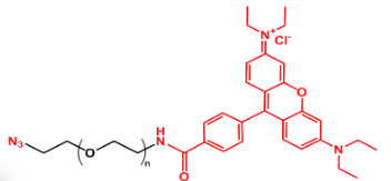 Rhodamine-PEG-N3