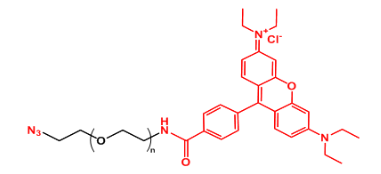 N3-PEG-Rhodamine