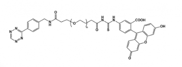 Tetrazine-PEG-FITC