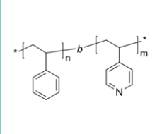  PS-P4VP 聚苯乙烯-聚(4-乙烯基吡啶) 两亲性二嵌段共聚物 Poly(styrene)-b-Poly(4-vinyl pyridine)