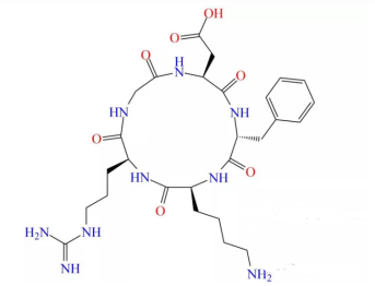 海藻酸钠-聚乙二醇-靶向环肽
