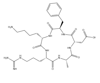 c(RADfK)|cyclo(Arg-Ala-Asp-d-Phe-Lys)