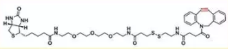 Biotin-PEG3-SS-DBCO，生物素-三聚乙二醇-二硫-二苯并环辛炔