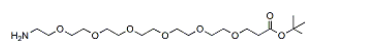 Amino-PEG6-t-butyl ester氨基-六聚乙二醇-丙酸叔丁酯1286281-32-0