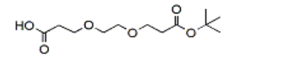 Acid-PEG2-t-butyl ester，甲酸-聚乙二醇-丙酸叔丁酯，2086688-99-3