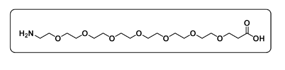Amino-PEG7-COOH，胺基-七聚乙二醇-丙酸，CAS:2376111-92-9 