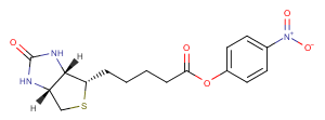 (+)-Biotin-ONP Chemical Structure
