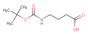 Boc-GABA-OH Chemical Structure