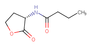 N-Butanoyl-L-homoserine lactone Chemical Structure