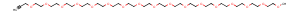 Propargyl-PEG17-methane Chemical Structure
