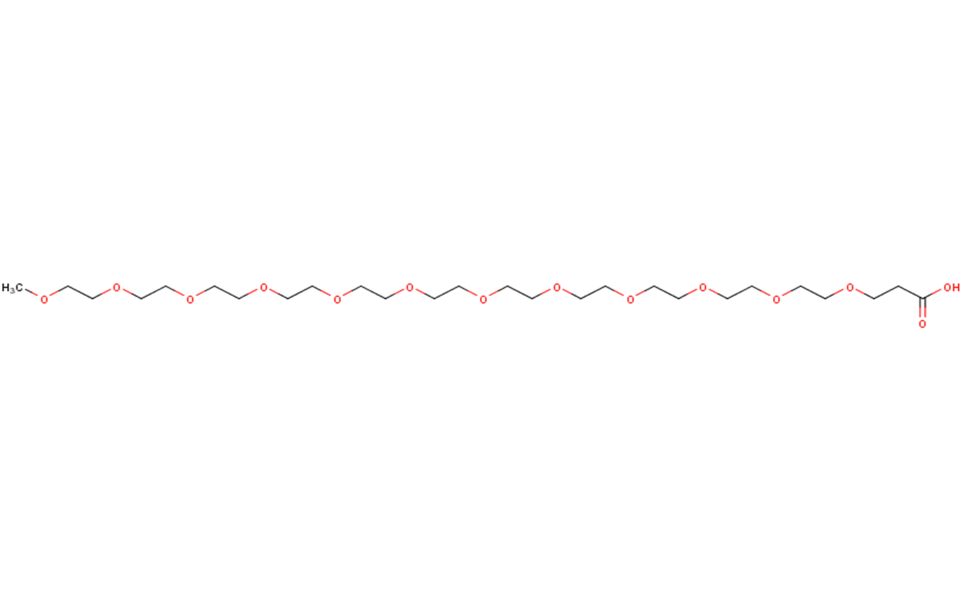 m-PEG12-acid Chemical Structure
