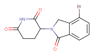 Lenalidomide-Br Chemical Structure