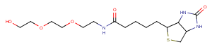 Biotin-PEG3-OH Chemical Structure