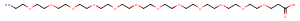 Amino-PEG12-acid Chemical Structure