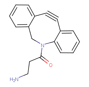 DBCO-amine Chemical Structure