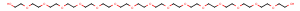 HO-PEG16-OH Chemical Structure