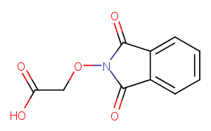 2-Phthalimidehydroxy-acetic acid Chemical Structure