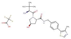 (S,R,S)-AHPC TFA Chemical Structure