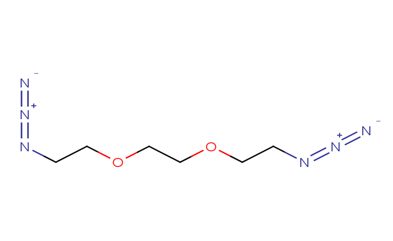 Azido-PEG2-azide Chemical Structure