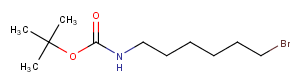 Boc-NH-C6-Br Chemical Structure