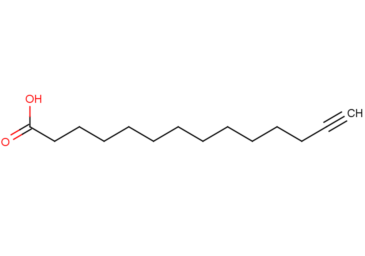 Alkynyl myristic acid Chemical Structure