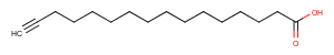 Alkynyl Palmitic Acid Chemical Structure