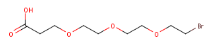 Bromo-PEG3-C2-acid Chemical Structure