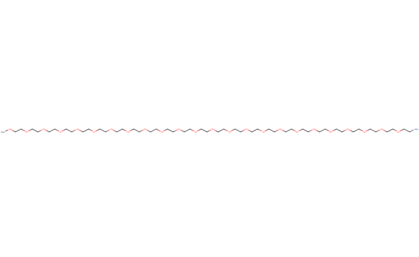 m-PEG24-NH2 Chemical Structure