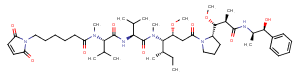 Mc-MMAE Chemical Structure