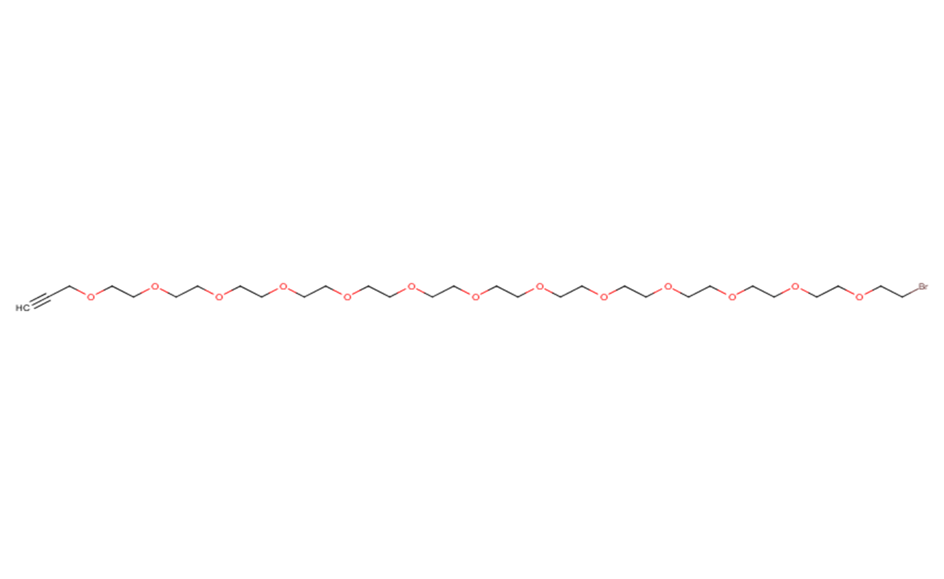 Propargyl-PEG12-bromide Chemical Structure