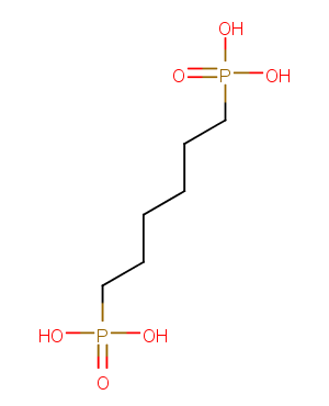 Hexane-1,6-diyldiphosphonic acid Chemical Structure