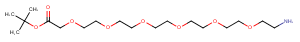 NH2-PEG6-C1-Boc Chemical Structure