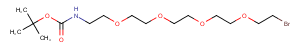 N-Boc-PEG5-bromide Chemical Structure