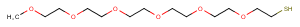 m-PEG6-thiol Chemical Structure