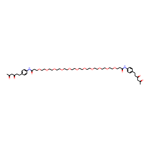 Diketone-PEG11-Diketone Chemical Structure