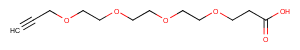 Propargyl-PEG4-acid Chemical Structure