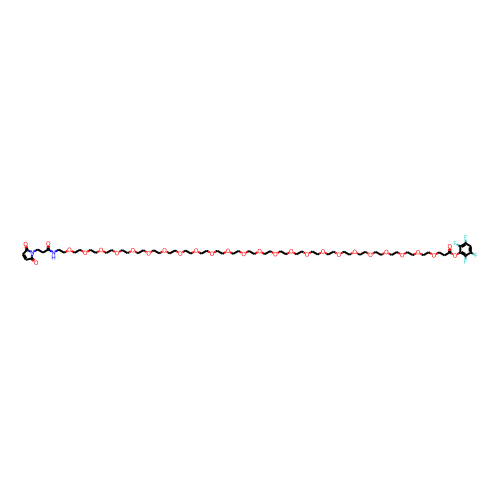 Mal-amido-PEG24-TFP ester Chemical Structure