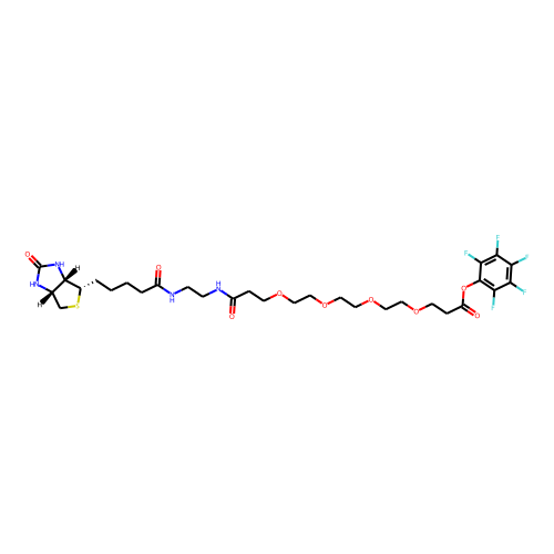 Biotin-amido-PEG4-PFP ester Chemical Structure