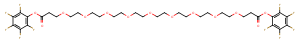 Bis-PEG9-PFP ester Chemical Structure