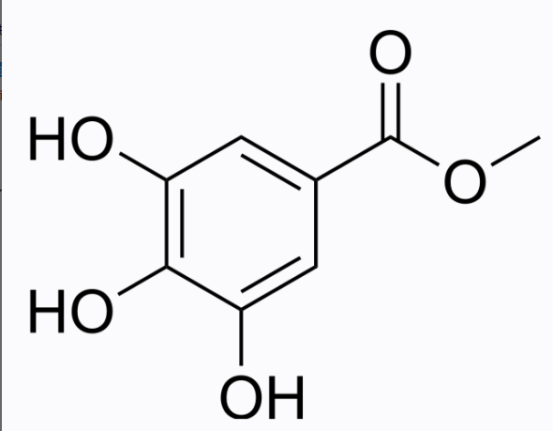 cas:99-24-1 Methyl gallate 没食子酸甲酯 活性氧分子